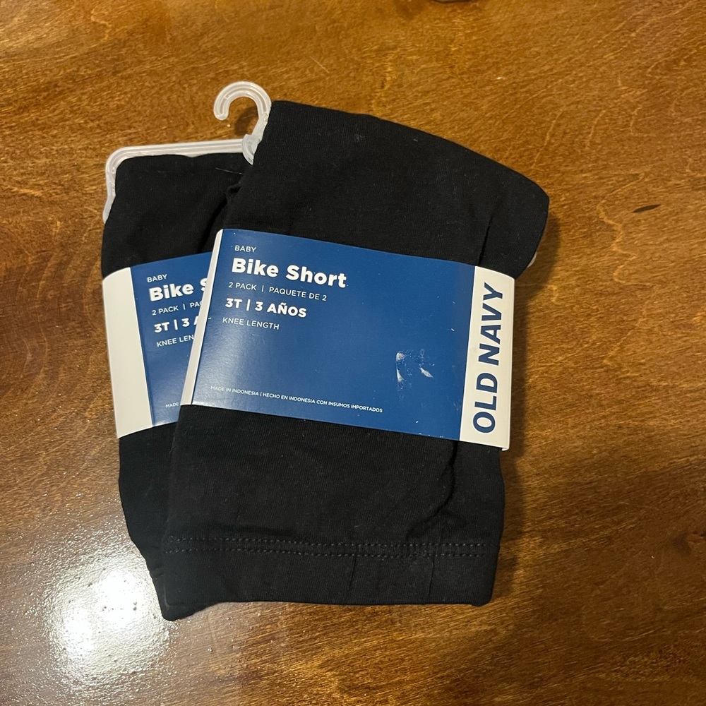 Old Navy Kids Black Bike Shorts